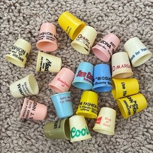 Bundle of 20 Thimbles